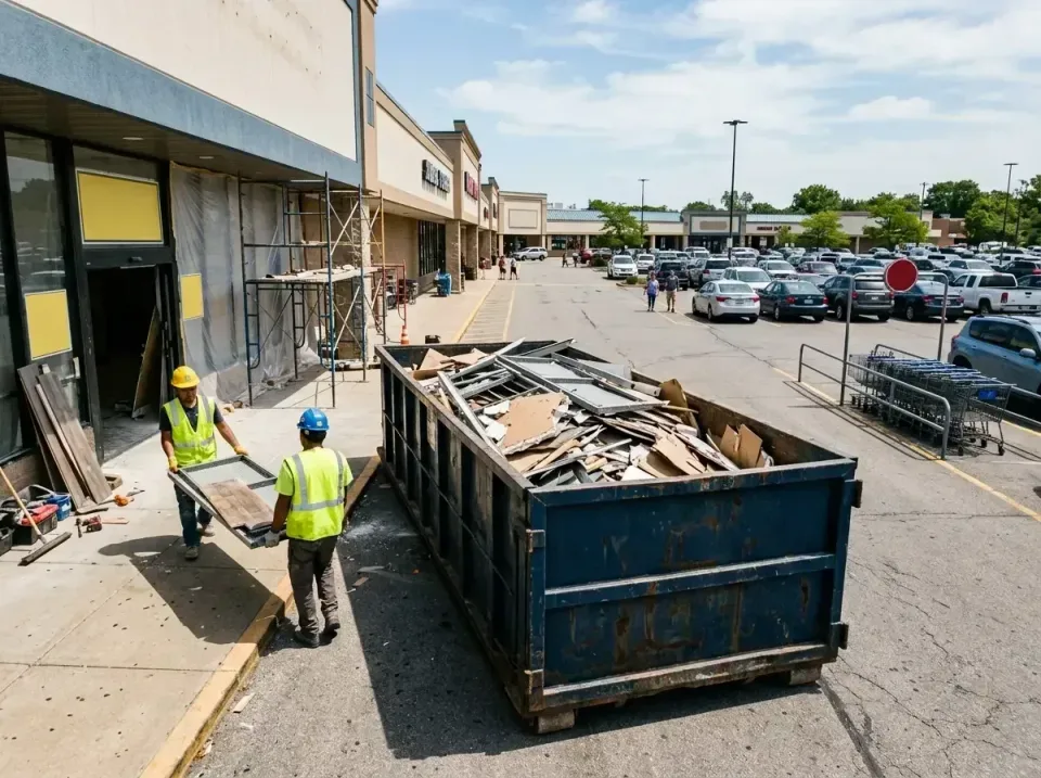 retail-store-renovation-debris-003 — frequently asked questions, Roll-off Dumpster Rentals in Allegan, MI